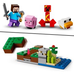 LEGO Minecraft 21177 Der Hinterhalt des Creeper ЛЕГО Засада Крипера
