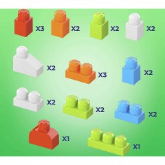 Mattel Spielzeug\/Baukasten  Konstruktionsspielzeug\/Steckbausteine MEGA Bloks Игрушки/конструкторы конструкторы/вставные блоки MEGA Bloks
