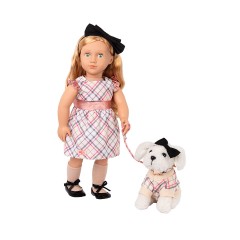 Our Generation Puppe Callista 46cm mit Welpe Styles Кукла Каллиста 46см в стиле щенков