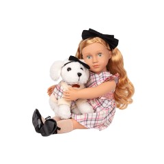Our Generation Puppe Callista 46cm mit Welpe Styles Кукла Каллиста 46см в стиле щенков