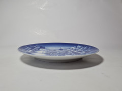 Bareuther Bavaria Декоративная тарелка &quot;Снеговик&quot;, 20см, Германия, 1975г.