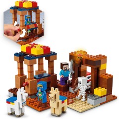 LEGO Minecraft 21167 Der Handelsplatz ЛЕГО Торговый пост