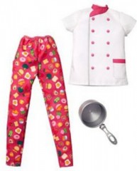Mattel Barbie Fashions Karriere-Fashion Kochin Barbie Fashions Карьера Модный шеф-повар
