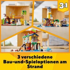 LEGO LEGO Creator 31118 Surfer-Strandhaus LEGO Creator 31118 Пляжный домик серфера