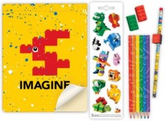 LEGO Notizheft LEGO, inkl. Schreibset  Figur Блокнот LEGO с фигуркой для письма
