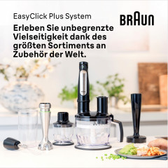 Braun Braun Stabmixer MQ7000X MultiQuick 7, 1000 W, mit 600ml Mixbecher Ручной блендер Braun MQ7000X MultiQuick 7, 1000 Вт, с чашей для смешивания 600 мл