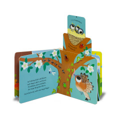 Sauerlander Verlag Mein Schieb  Guck-mal-Buch: Wer krabbelt auf der Wiese? Моя скользящая книжечка: Кто ползает по лугу?