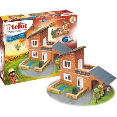 teifoc Teifoc Steinbaukasten Villa mit Garage Каменная вилла Тейфок с гаражом
