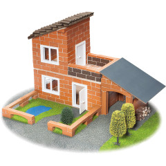 teifoc Teifoc Steinbaukasten Villa mit Garage Каменная вилла Тейфок с гаражом