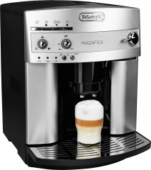 De'Longhi De'Longhi Kaffeevollautomat Magnifica ESAM 3200.S, Milchaufschaumduse, Kegelmahlwerk 13 Stufen, Herausnehmbare Bruhgruppe  Полностью автоматическая кофемашина De'Longhi Magnifica ESAM 3200.S, насадка для вспенивания молока, коническая кофемолка 