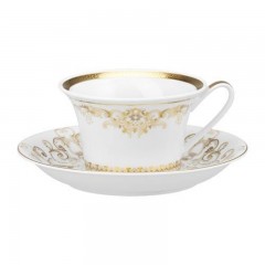 Rosenthal meets Versace Rosenthal Versace Medusa Gala Gold Teetasse 2-tlg. 0,22 L Rosenthal Versace Medusa Gala Золотая чашка для чая 2 шт. 0,22 л