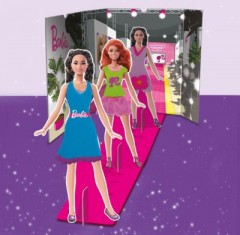 Lisciani Barbie Dough Fashion Show Показ мод Барби из теста