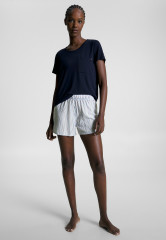 Tommy Hilfiger SIGNATURE TAPE STRIPE LOUNGE  Pyjama bottoms wlw nola stripe vessel blue SIGNATURE TAPE STRIPE LOUNGE Пижамные штаны wlw nola полосатый сосуд синий