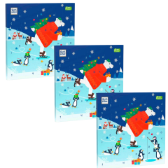 Ritter Sport 2024 3STK Адвент-календарь, 24 сладких сюрприза, 36см х 36см, 3 штуки х 347 грамм 