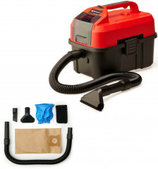 Einhell Einhell Nass-Trocken-Akkusauger TE-VC 18/10 Li-Solo, 900 W, mit Beutel, Power X-Change, ohne Akku und Ladegerat  Беспроводной пылесос Einhell для влажной и сухой уборки TE-VC 18/10 Li-Solo, 900 Вт, с сумкой, Power X-Change, без аккумулятора и заря