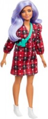 Mattel Barbie Fashionistas Puppe im karierten Kleid Кукла Barbie fashionistas в клетчатом платье
