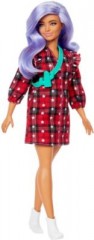 Mattel Barbie Fashionistas Puppe im karierten Kleid Кукла Barbie fashionistas в клетчатом платье