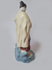 Винтажная статуэтка ZNK Polonne &quot;Пара в национальных костюмах&quot;, 27 x 12см, Германия, 1960-70гг.