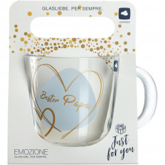 Leonardo Leonardo Geschenktasse Bester Papa EMOZIONE blau Подарочный стаканчик Leonardo Best Dad EMOZIONE