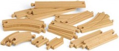 BRIO Grosses Guterbahnhofset inkl. 9 BAHN SCHIENEN Mittleres Schienen-Sortiment Комплект для больших грузовых станций, включая 9 ЖЕЛЕЗНОДОРОЖНЫХ ПУТЕЙ Средний диапазон путей