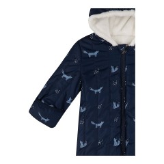 Sanetta Steppoverall mit Plusch Fuchse Стеганый комбинезон с плюшевыми лисами