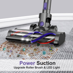 ONSON ONSON Akku-Hand-und Stielstaubsauger Onson A10 Pro, 250,00 W, beutellos, mit verschiedenen Aufsatzen fur vielseitige Nutzung  Беспроводной ручной пылесос ONSON Onson A10 Pro, 250,00 Вт, без мешка, с различными насадками для универсального использова