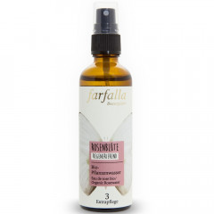 Farfalla Bio-Pflanzenwasser Rosenblute 75ml  Органическая растительная вода цветок розы 75 мл