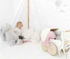 Kinderfeets Retro Puppenwagen aus Holz Коляска ретро кукольная из дерева