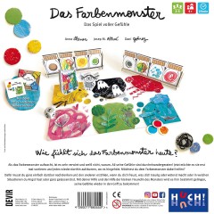 HUCH! Das Farbenmonster Цветной монстр
