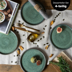 Moritz &amp; Moritz Moritz &amp; Moritz Dessert Teller 4-tlg REACTIV grun Десертная тарелка Moritz &amp;amp; Moritz, 4 предм. REACTIV