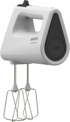 Krups Krups Handmixer GN4001 3 Mix 4000, 450 W, Turbo- und Auswurf-Funktion, inkl. 2 Ruhrbesen und 2 Knethaken  Ручной миксер Krups GN4001 3 Mix 4000, 450 Вт, турбонаддув и функция выброса, включая 2 венчика и 2 насадки для теста