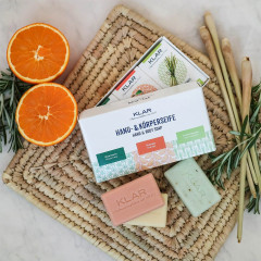 Klar Seifen Set Hand- &amp; Korperseifen 3x100g  Набор мыло для рук и тела 3х100г