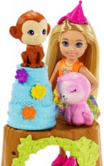 Mattel Barbie und Chelsea Dschungelabenteuer Pinataspass-Spielset Приключения Барби и Челси в джунглях, набор для игры в пиньяту