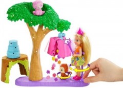 Mattel Barbie und Chelsea Dschungelabenteuer Pinataspass-Spielset Приключения Барби и Челси в джунглях, набор для игры в пиньяту