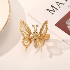Chris Rubin Butterfly Haarspange Gold Заколка-бабочка для волос