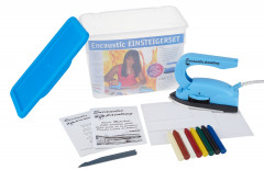 Hobbyring Hobbyring Dampfbugeleisen Encaustic Einsteigerset, 36 Teile  Стартовый набор энкаустики для парового утюга Hobbyring, 36 предметов.