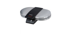 Cloer Cloer Doppel-Waffeleisen 1329 silber/schwarz, 1.200 Watt  silber/schwarz Двойная вафельница Cloer 1329 серебристый/черный, 1200 Вт