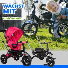 Miweba Kinderwagen Buggy Dreirad KSF12 Schieber Трехколесная коляска KSF12 Slider