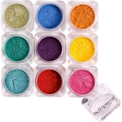 Тени для век Беллапьерр Косметикс Bellapierre Cosmetics Augen 9 Stack Shimmer Powder Iris, 15,75 г
