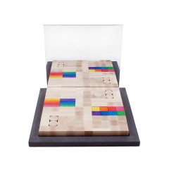 SINASPIELZEUG Bausteine Bauspiel Frobel Modern LxBxH 305x305x16mm NEU Строительные блоки строительные игровые Frobel Modern LxWxH 305x305x16mm NEW