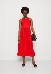 Tommy Hilfiger TANK PLEATED DRESS MIDI Day dress fireworks ПЛАТЬЕ МИДИ СО СКЛАДКАМИ Повседневное платье салют