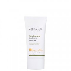 Mary  May CICA Soothing Sun Cream SPF50+ PA++++  Успокаивающий солнцезащитный крем CICA SPF50+ PA++++