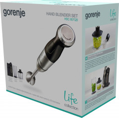 GORENJE GORENJE Stabmixer HBC 807 QB, 800 W, 800 Watt Leistung  Ручной блендер GORENJE HBC 807 QB, 800 Вт, мощность 800 Вт