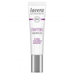 lavera Augencreme straffend 3fach Hyaluron &amp; Bakuchiol  Укрепляющий крем для кожи вокруг глаз с тройной гиалуроном и бакучиолом