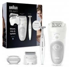 Braun Epilierer quot;Silk-epil 5-805quot; Silver  Эпилятор &amp;quot;Силк-эпиль 5-805&amp;quot; Серебро