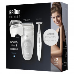 Braun Epilierer quot;Silk-epil 5-805quot; Silver  Эпилятор &amp;quot;Силк-эпиль 5-805&amp;quot; Серебро