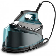 Rowenta Rowenta Dampfbugeleisen DG762 2200 W 1,1 l Mikrodampf 400 HD Laser-Grundplatte Schwarz, Blau  Паровой утюг Rowenta DG762 2200 Вт 1,1 л Micro Steam 400 HD Лазерная опорная пластина Черный, Синий
