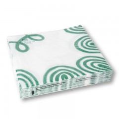 Gmundner Keramik Gmundner Keramik Grungeflammt Servietten Lunch 33x33 cm 20 Stuck Gmundner керамические обеденные салфетки с зеленым пламенем 33x33 см 20 шт.