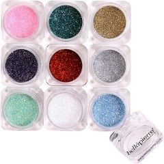 Тени для век Беллапьерр Косметикс Bellapierre Cosmetics Augen 9 Stack Shimmer Powder Pandera, 15,75 г