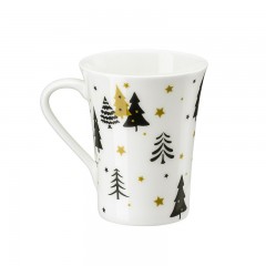 Hutschenreuther Hutschenreuther My Mug Collection Christmas - Merry little Christmas Becher mit Henkel 0,40 L Hutschenreuther My Mug Collection Christmas - Кружка Merry little Christmas с ручкой 0,40 л